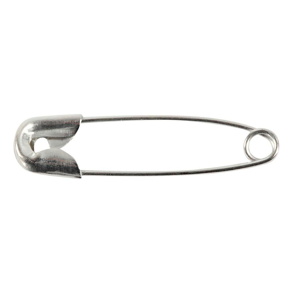 Creativ company veiligheidsspelden zilver, 100st.