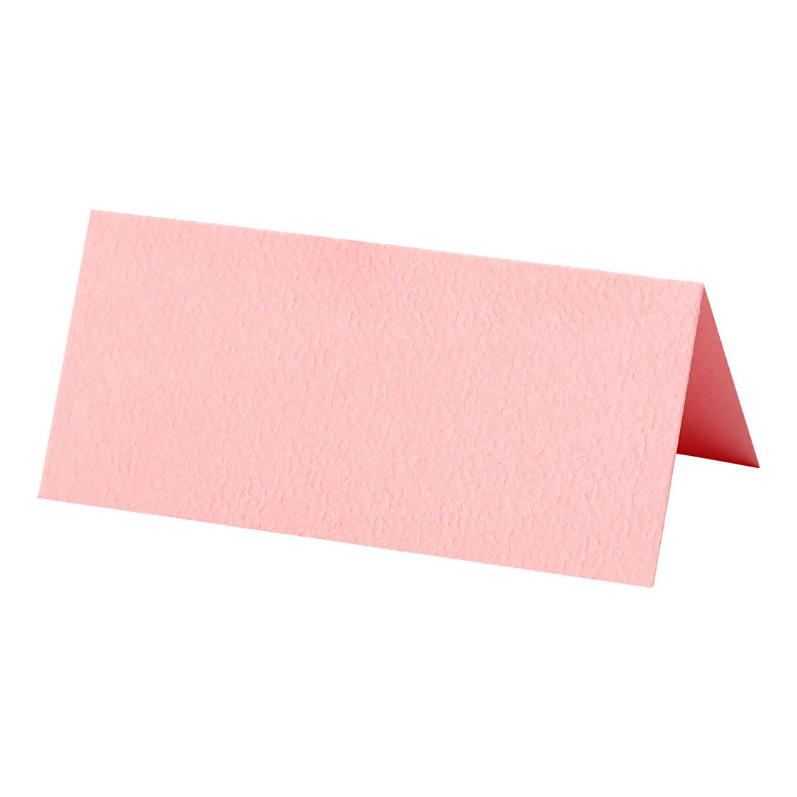 Creativ company naamkaarten, afm 9x4 cm, 220 gr, lichtrood, 20 stuk 1 doos