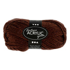 Creativ company fantasia acrylgaren bruin, 80m