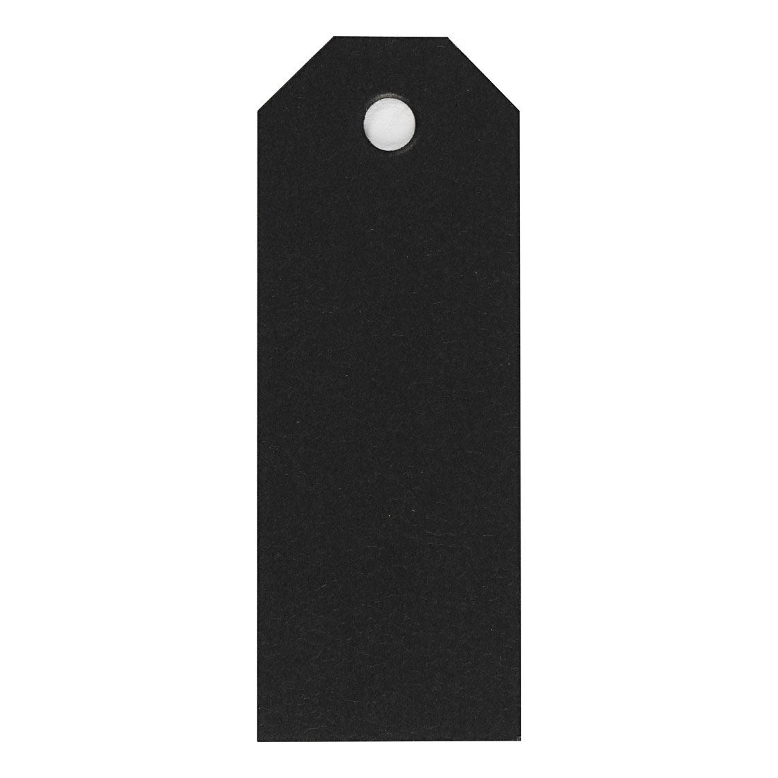 Manilla-labels, afm 3x8 cm, 220 gr, zwart, 20 stuk 1 doos