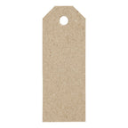 Creativ company manilla-labels, afm 3x8 cm, 220 gr, naturel, 20 stuk 1 doos