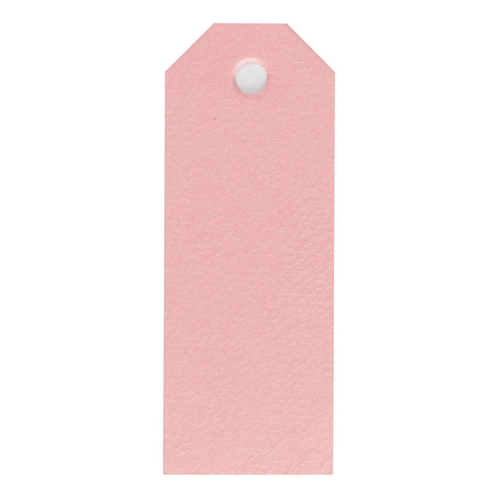 Creativ company manilla-labels, afm 3x8 cm, 220 gr, lichtrood, 20 stuk 1 doos