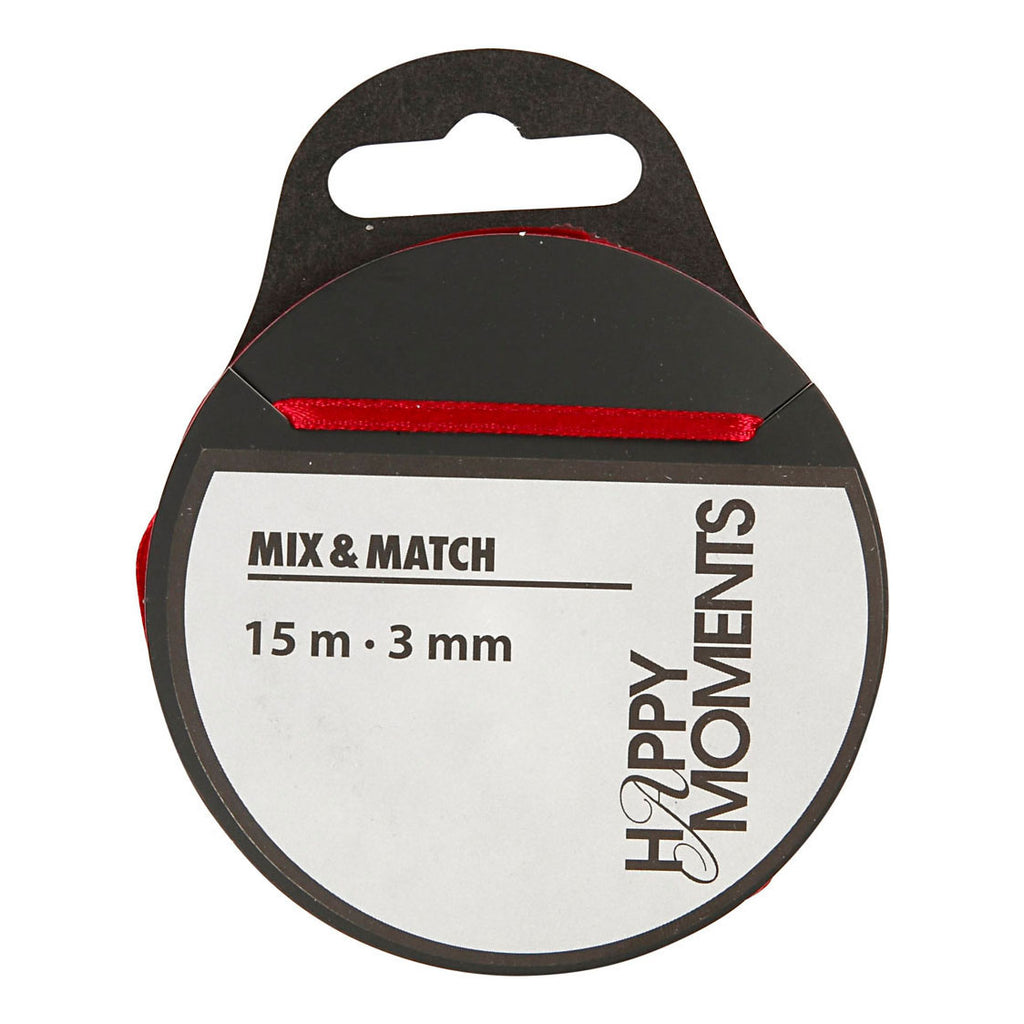 Creativ company satijnlint wijnrood, 15m