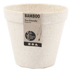 Creativ company bloempot bamboevezels, 10x11cm
