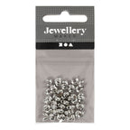 Creativ company metalen hoes verzilverd, 50st.