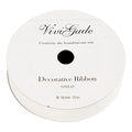 Creativ company cadeaulint, b: 18 mm, matt, wit, 25 m 1 rol