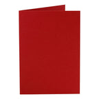 Kaarten, afmeting kaart 10,5x15 cm, 220 gr, rood, 10 stuk 1 doos