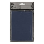 Creativ company kaarten, afmeting kaart 10,5x15 cm, 220 gr, blauw, 10 stuk 1 doos