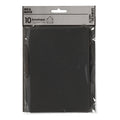 Creativ company enveloppen, afmeting envelop 11,5x16 cm, 110 gr, zwart, 10 stuk 1 doos