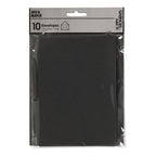Creativ company enveloppen, afmeting envelop 11,5x16 cm, 110 gr, zwart, 10 stuk 1 doos