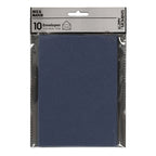 Creativ company enveloppen, afmeting envelop 11,5x16 cm, 110 gr, blauw, 10 stuk 1 doos