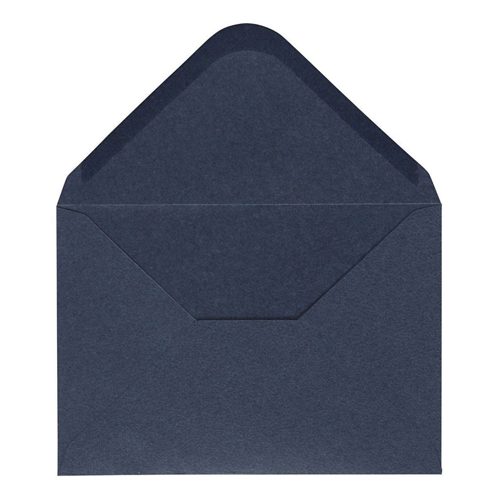 Creativ company enveloppen, afmeting envelop 11,5x16 cm, 110 gr, blauw, 10 stuk 1 doos