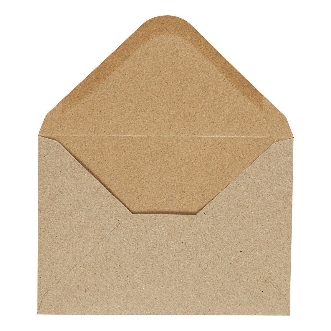 Creativ company enveloppen, afmeting envelop 11,5x16 cm, 110 gr, naturel, 10 stuk 1 doos