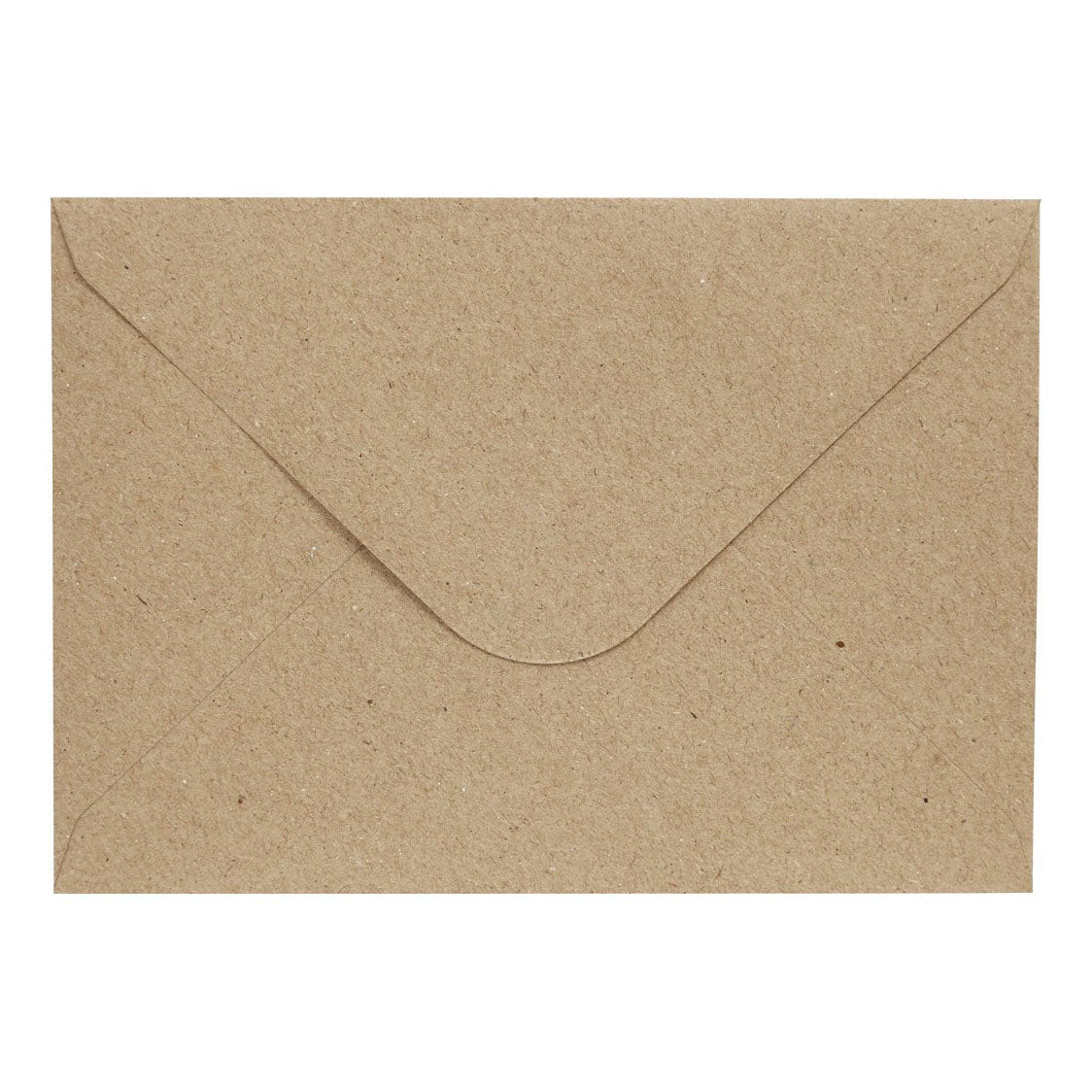 Creativ company enveloppen, afmeting envelop 11,5x16 cm, 110 gr, naturel, 10 stuk 1 doos