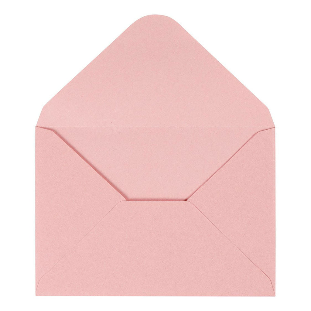 Enveloppen, afmeting envelop 11,5x16 cm, 110 gr, lichtrood, 10 stuk 1 doos