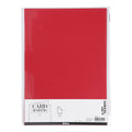 Creativ company karton, a4, vel 210x297 mm, 220 gr, rood, 10 stuk 1 doos