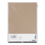 Creativ company karton, a4, vel 210x297 mm, 220 gr, naturel, 10 stuk 1 doos