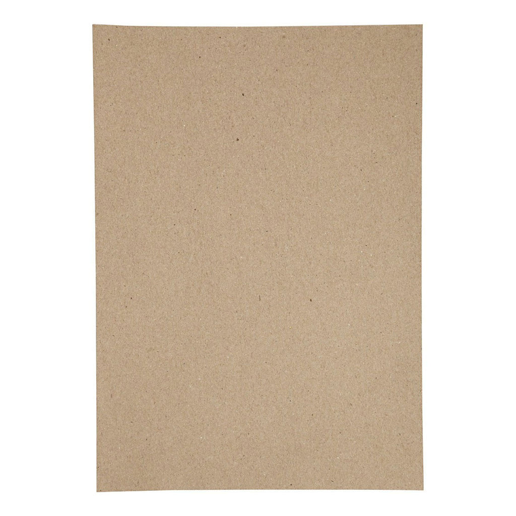 Creativ company karton, a4, vel 210x297 mm, 220 gr, naturel, 10 stuk 1 doos