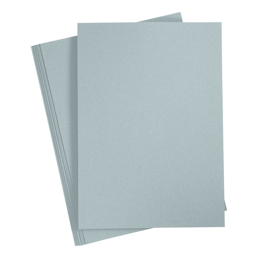 Creativ company karton, a4, vel 210x297 mm, 220 gr, grijs, 10 stuk 1 doos