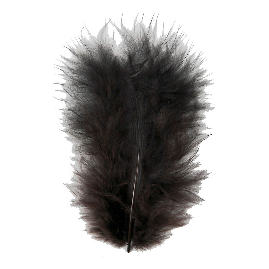 Creativ company dons zwart 5-12 cm, 15st.