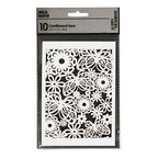Creativ company patroonkarton, vel 10,5x15 cm, 200 gr, wit, 10 stuk 1 doos
