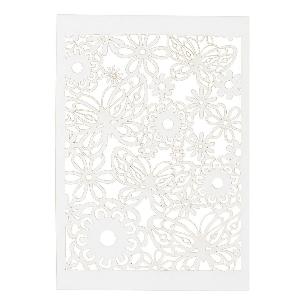 Creativ company patroonkarton, vel 10,5x15 cm, 200 gr, wit, 10 stuk 1 doos