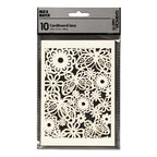 Creativ company patroonkarton, vel 10,5x15 cm, 200 gr, off-white, 10 stuk 1 doos