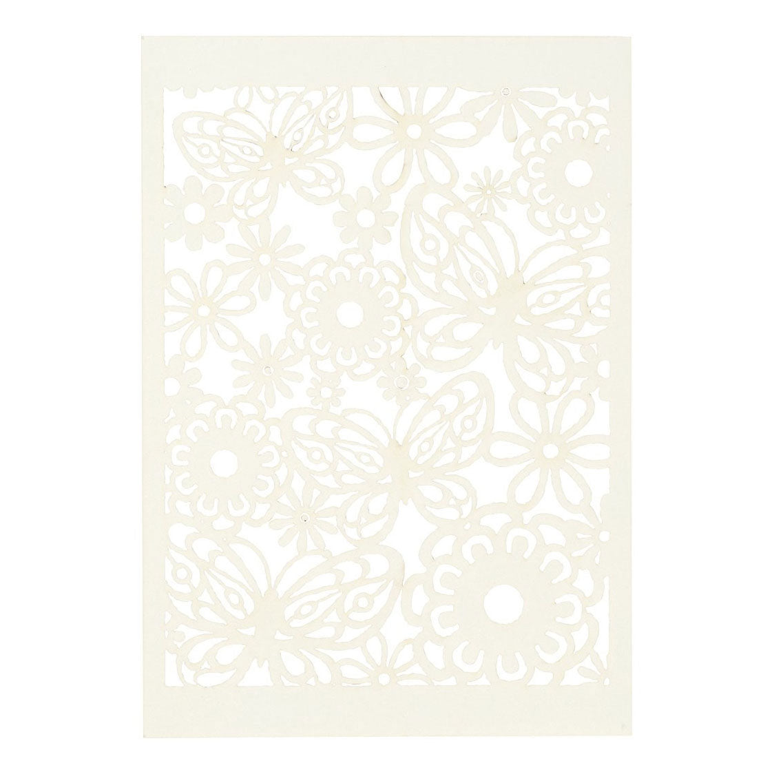 Creativ company patroonkarton, vel 10,5x15 cm, 200 gr, off-white, 10 stuk 1 doos