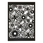 Creativ company patroonkarton, vel 10,5x15 cm, 200 gr, zwart, 10 stuk 1 doos