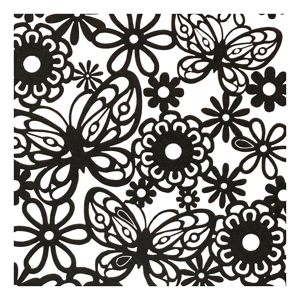 Creativ company patroonkarton, vel 10,5x15 cm, 200 gr, zwart, 10 stuk 1 doos