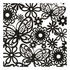 Creativ company patroonkarton, vel 10,5x15 cm, 200 gr, zwart, 10 stuk 1 doos