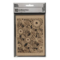 Creativ company patroonkarton, vel 10,5x15 cm, 200 gr, naturel, 10 stuk 1 doos