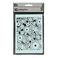 Creativ company patroonkarton, vel 10,5x15 cm, 200 gr, lichtblauw, 10 stuk 1 doos