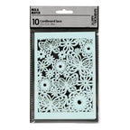 Creativ company patroonkarton, vel 10,5x15 cm, 200 gr, lichtblauw, 10 stuk 1 doos