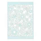 Creativ company patroonkarton, vel 10,5x15 cm, 200 gr, lichtblauw, 10 stuk 1 doos