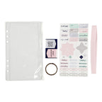 Creativ company plastic etui met accessoires, a5, vel 140x215 mm, 1 stuk