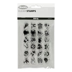 Creativ company silicone stempels, kleine lieve groetjes, vel 11x15,5 cm, 1 vel