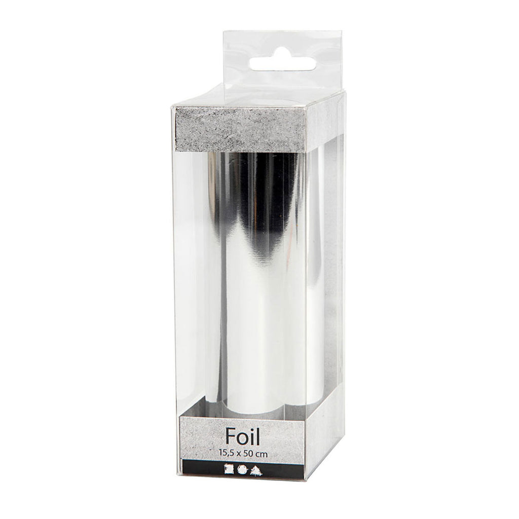 Creativ company deco folie zilver, 50cm