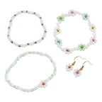 Creativ company mini hobbyset sieraden elastische armband en oorbel