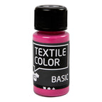 Creativ company textile color semi-dekkende textielverf - roze, 50ml