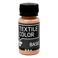 Creativ company textile color semi-dekkende textielverf - licht beige, 50ml
