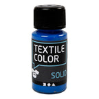 Creativ company textile color dekkende textielverf - briljant blauw, 50ml