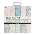 Design papierblok, vel 15,2x15,2 cm, 120 gr, roze, 50 vel 1 doos