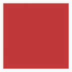 Creativ company glass color transparante verf - rood, 30ml