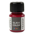 Creativ company glass color transparante verf - roze, 30ml