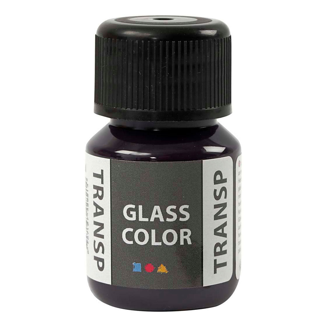 Creativ company glass color transparante verf - violet, 30ml