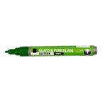 Creativ company glas- en porseleinstift glitter semi-dekkend - lichtgroen