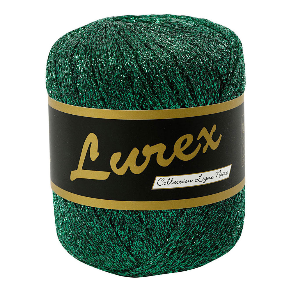 Creativ company lurex glitter garen groen, 160m