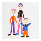 Creativ company acrylverf voor kinderen glossy extra kleuren, 6x20ml