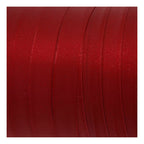Creativ company cadeaulint, b: 10 mm, matt, donkerrood, 250 m 1 rol